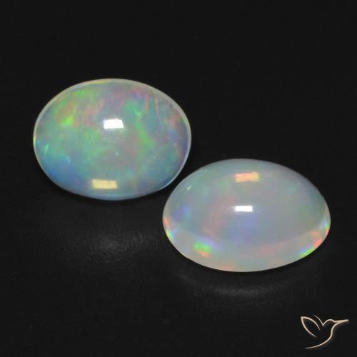 Shop natural 0.95ct Multicolore Opale gems, ovale, from Australie at GemSelect. In stock, global shipping!