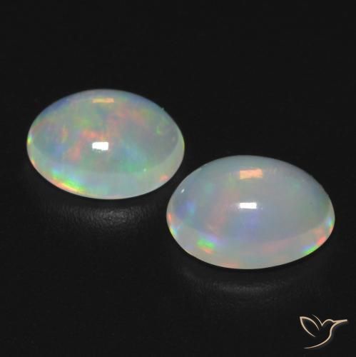 Shop natural 0.95ct Multicolore Opale gems, ovale, from Australie at GemSelect. In stock, global shipping!