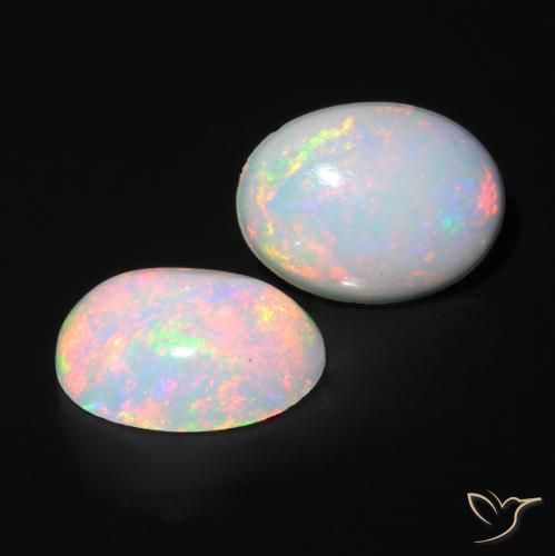 Shop natural 1.39ct Multicolore Opale gems, ovale, from Australie at GemSelect. In stock, global shipping!