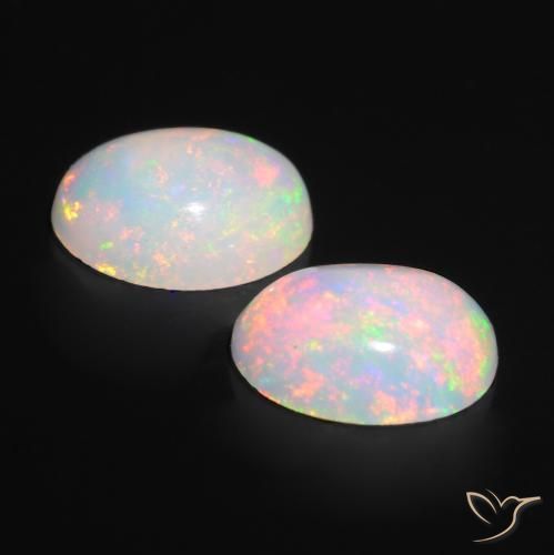 Shop natural 1.39ct Multicolore Opale gems, ovale, from Australie at GemSelect. In stock, global shipping!