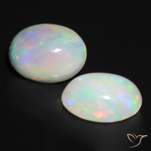 Shop natural 1.11ct Multicolore Opale gems, ovale, from Australie at GemSelect. In stock, global shipping!