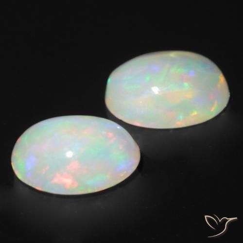 Shop natural 1.11ct Multicolore Opale gems, ovale, from Australie at GemSelect. In stock, global shipping!
