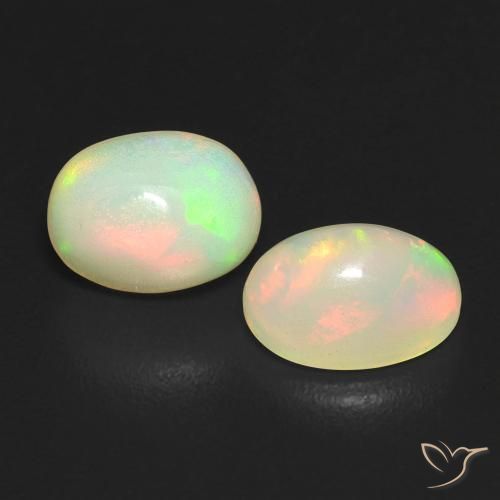 Shop natural 1.12ct Multicolore Opale gems, ovale, from Australie at GemSelect. In stock, global shipping!