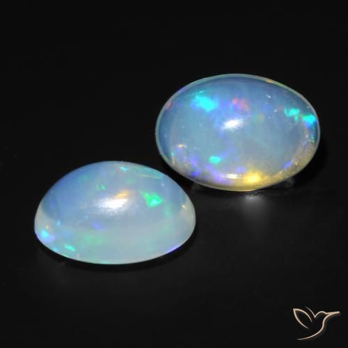 Shop natural 1.19ct Multicolore Opale gems, ovale, from Australie at GemSelect. In stock, global shipping!