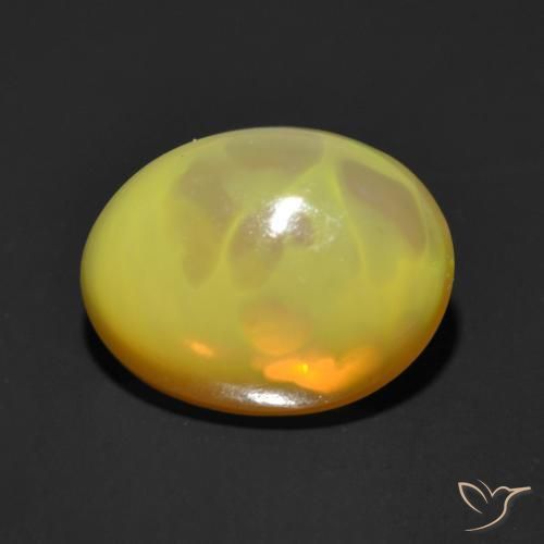 Opale Multicolore naturelle ovale, 1.14 ct, Translucide