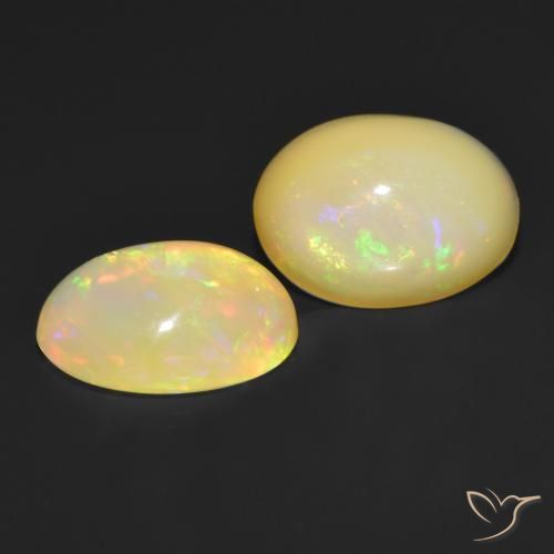 Shop natural 2.50ct Multicolore Opale gems, ovale, from Ethiopie at GemSelect. In stock, global shipping!