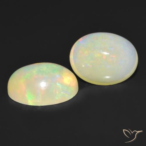 Shop natural 2.70ct Multicolore Opale gems, ovale, from Ethiopie at GemSelect. In stock, global shipping!