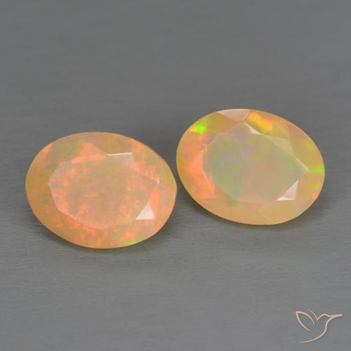 Shop natural 1.63ct Multicolore Opale gems, ovale, from Ethiopie at GemSelect. In stock, global shipping!