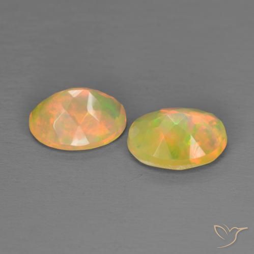Shop natural 1.55ct Multicolore Opale gems, ovale, from Ethiopie at GemSelect. In stock, global shipping!
