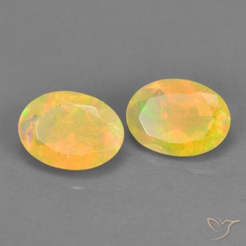 Shop natural 1.01ct Multicolore Opale gems, ovale, from Ethiopie at GemSelect. In stock, global shipping!