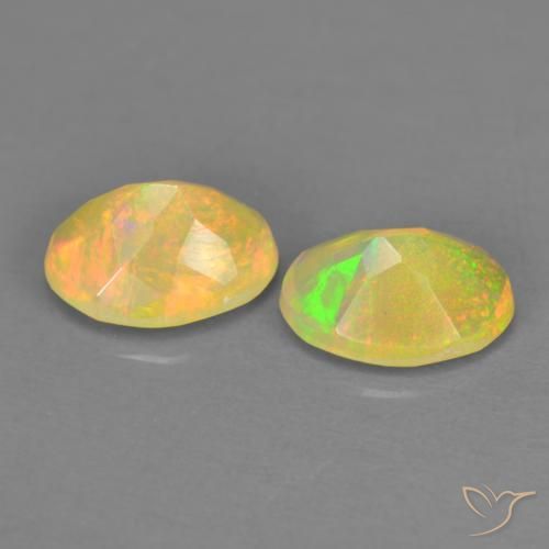 Shop natural 1.01ct Multicolore Opale gems, ovale, from Ethiopie at GemSelect. In stock, global shipping!