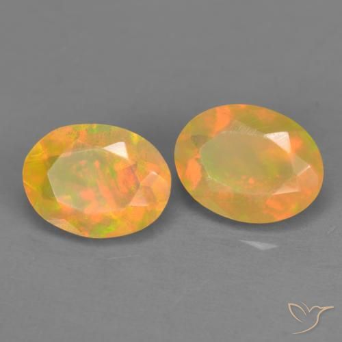 Shop natural 1.51ct Multicolore Opale gems, ovale, from Ethiopie at GemSelect. In stock, global shipping!