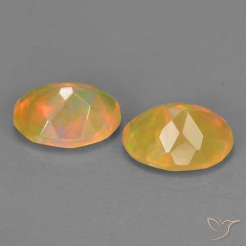 Shop natural 1.51ct Multicolore Opale gems, ovale, from Ethiopie at GemSelect. In stock, global shipping!
