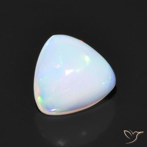 Opale Multicolore naturelle Trillion, 1.26 ct, Transparent
