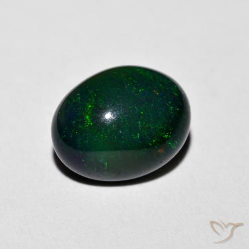 Opale Multicolore naturelle ovale, 1.07 ct, Opaque