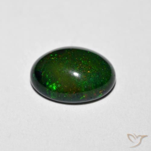 Opale Multicolore naturelle ovale, 1.07 ct, Opaque