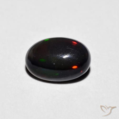 0.48ct Naturel Multicolore Opale, ovale, Opaque, Photo A