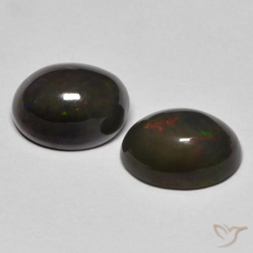 Shop natural 1.54ct Multicolore Opale gems, ovale, from Ethiopie at GemSelect. In stock, global shipping!