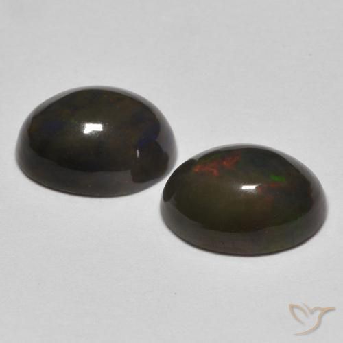 Shop natural 1.54ct Multicolore Opale gems, ovale, from Ethiopie at GemSelect. In stock, global shipping!