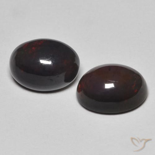 1.76ctw Naturel Multicolore Opale, ovale, Opaque