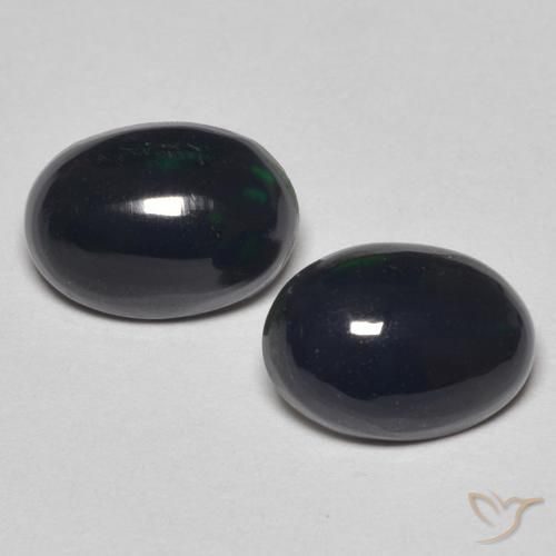 0.93ctw Naturel Multicolore Opale, ovale, Opaque