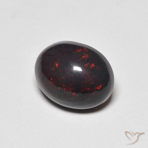 Opale Multicolore naturelle ovale, 1.38 ct, Opaque
