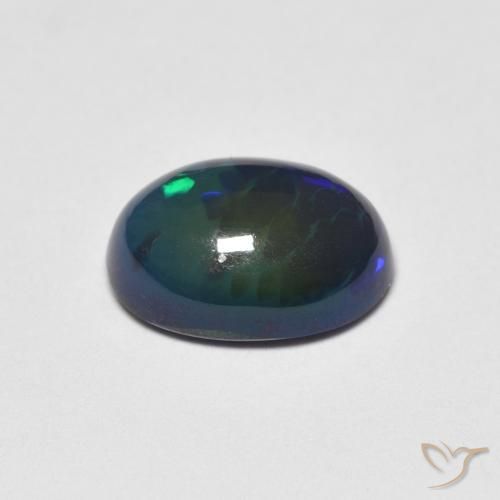 Opale Multicolore naturelle ovale, 1.35 ct, Opaque