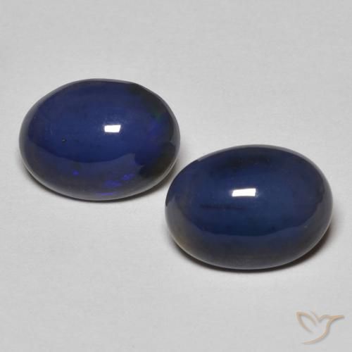 1.34ctw Naturel Multicolore Opale, ovale, Opaque