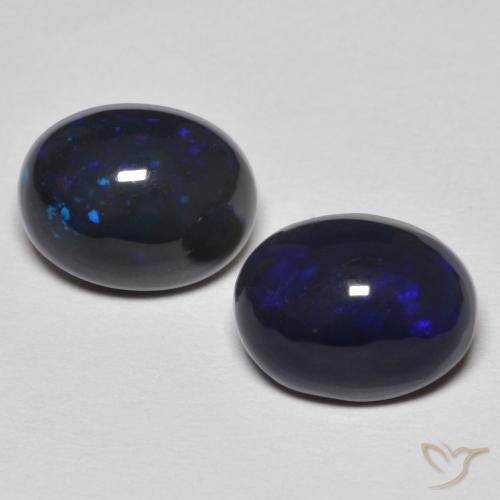 2.39ctw Naturel Multicolore Opale, ovale, Opaque