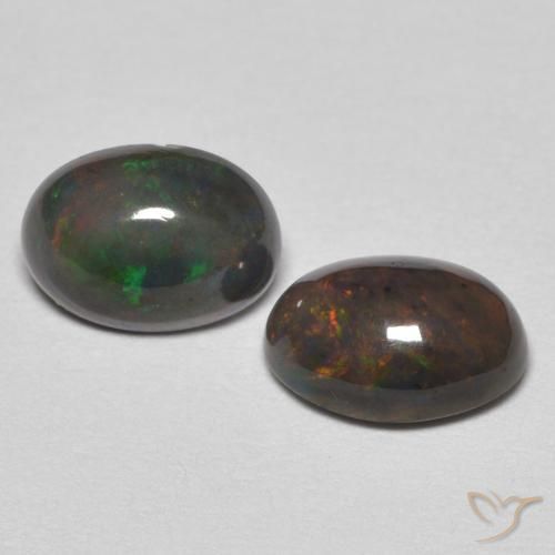Shop natural 0.99ct Multicolore Opale gems, ovale, from Ethiopie at GemSelect. In stock, global shipping!