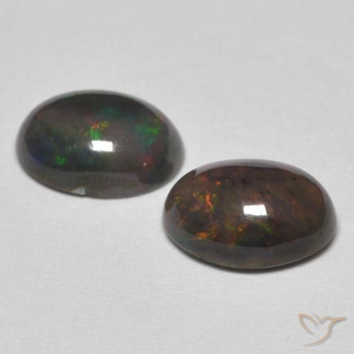 Shop natural 0.99ct Multicolore Opale gems, ovale, from Ethiopie at GemSelect. In stock, global shipping!