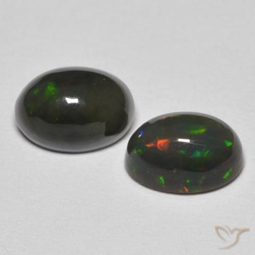 Shop natural 1.18ct Multicolore Opale gems, ovale, from Ethiopie at GemSelect. In stock, global shipping!