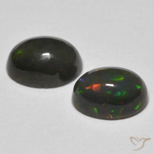 Shop natural 1.18ct Multicolore Opale gems, ovale, from Ethiopie at GemSelect. In stock, global shipping!