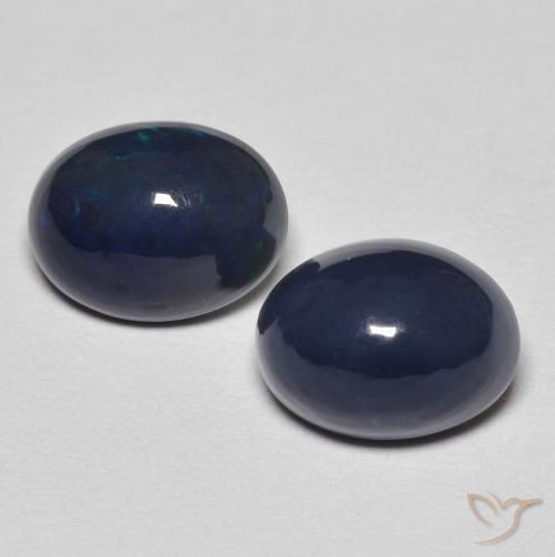 1.71ctw Naturel Multicolore Opale, ovale, Opaque