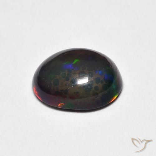 Opale Multicolore naturelle ovale, 1.20 ct, Opaque