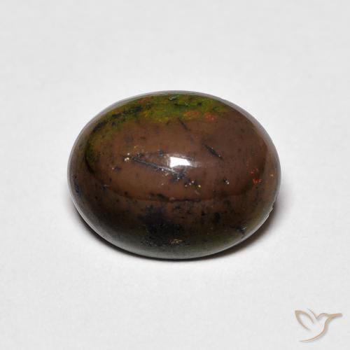 1.48ct Naturel Multicolore Opale, ovale, Opaque
