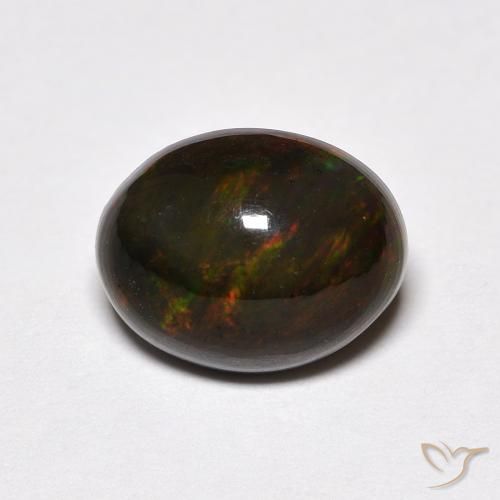 1.78ct Naturel Multicolore Opale, ovale, Opaque