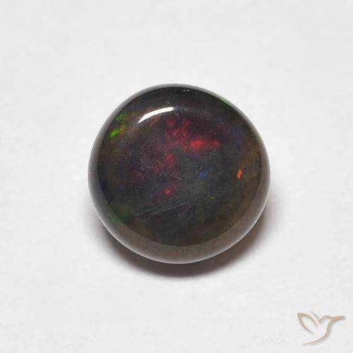 0.51ct Naturel Multicolore Opale, Tour, Opaque