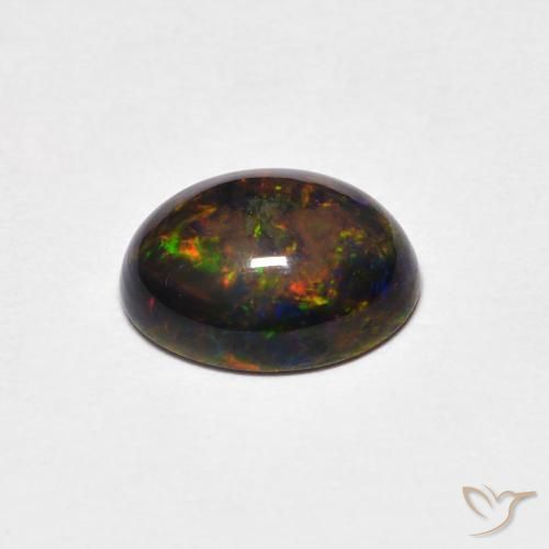 Opale Multicolore naturelle ovale, 1.15 ct, Opaque
