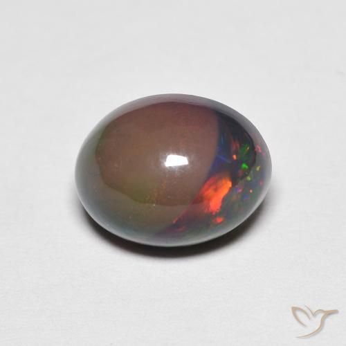 1.47ct Naturel Multicolore Opale, ovale, Opaque