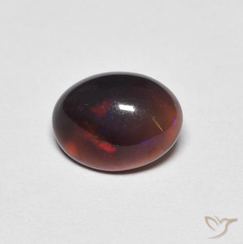 0.98ct Naturel Multicolore Opale, ovale, Opaque