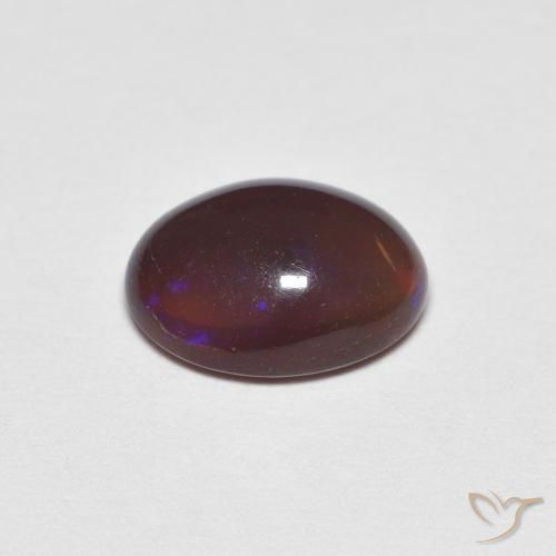 Opale Multicolore naturelle ovale, 0.98 ct, Opaque