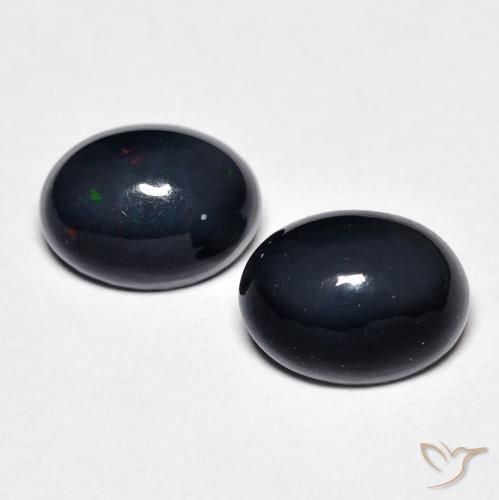 1.52ctw Naturel Multicolore Opale, ovale, Opaque