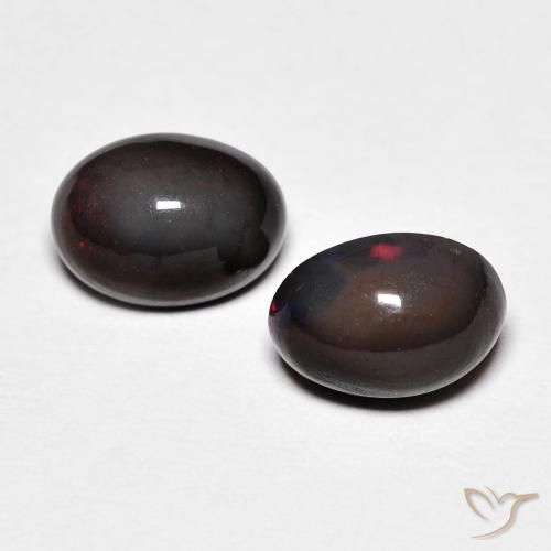 1.12ctw Naturel Multicolore Opale, ovale, Opaque, Photo A