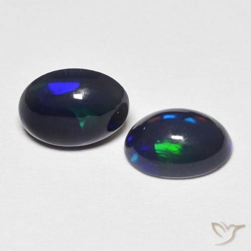 Shop natural 0.85ct Multicolore Opale gems, ovale, from Ethiopie at GemSelect. In stock, global shipping!