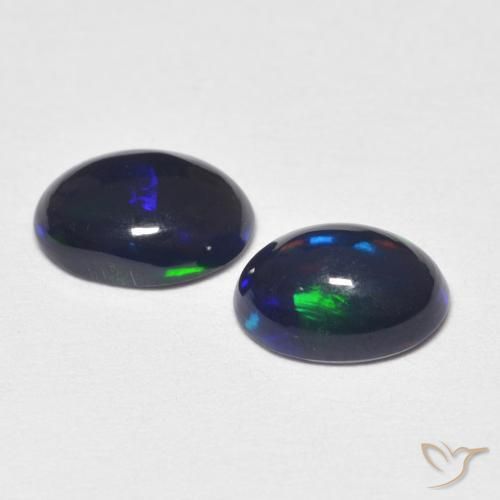 Shop natural 0.85ct Multicolore Opale gems, ovale, from Ethiopie at GemSelect. In stock, global shipping!