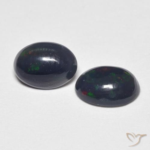 Shop natural 0.79ct Multicolore Opale gems, ovale, from Ethiopie at GemSelect. In stock, global shipping!