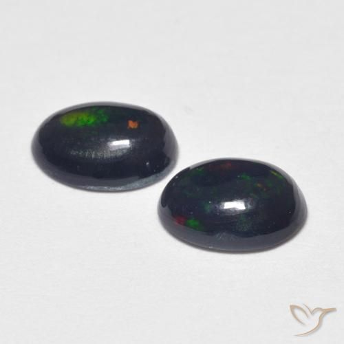 Shop natural 0.79ct Multicolore Opale gems, ovale, from Ethiopie at GemSelect. In stock, global shipping!