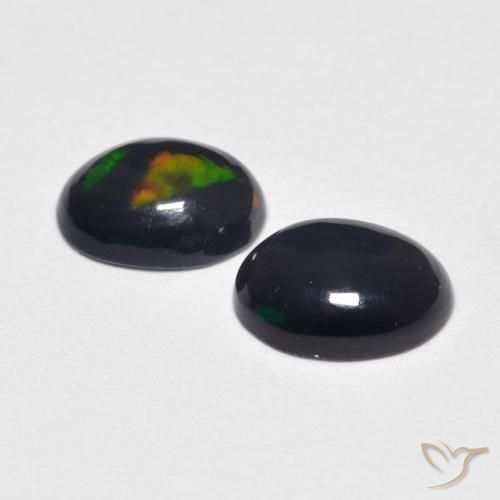 Shop natural 0.80ct Multicolore Opale gems, ovale, from Ethiopie at GemSelect. In stock, global shipping!