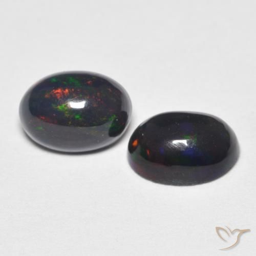 Shop natural 0.93ct Multicolore Opale gems, ovale, from Ethiopie at GemSelect. In stock, global shipping!